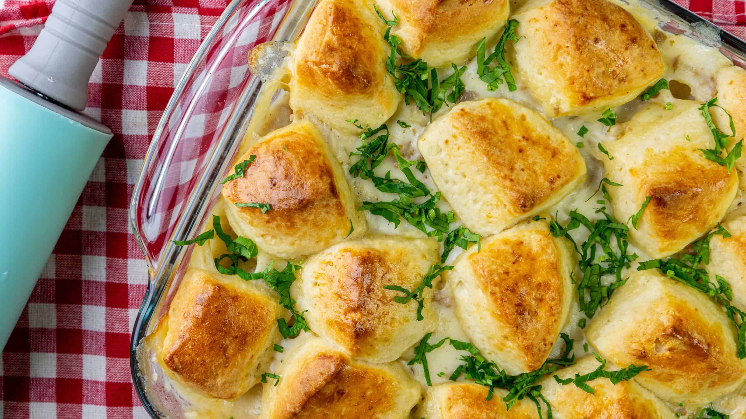 Down-Home Biscuits 'n' Gravy Casserole - Truly Recipes